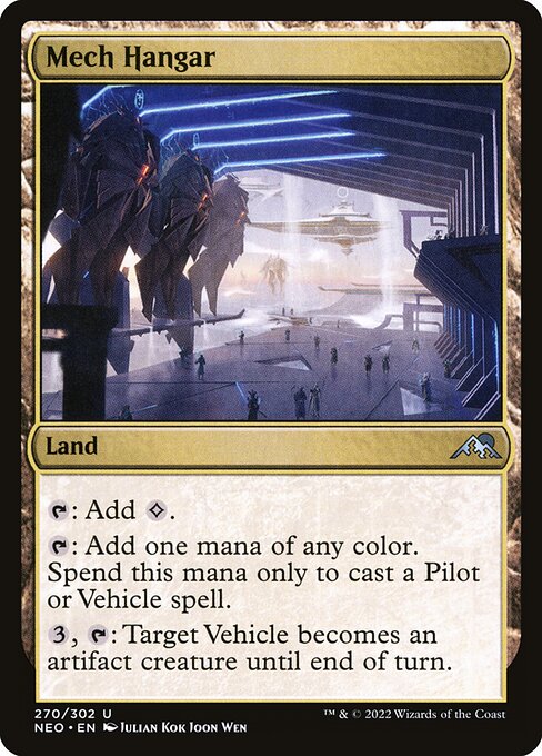 Mech Hangar (Kamigawa: Neon Dynasty)