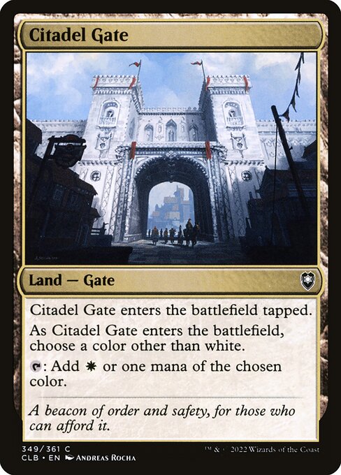 Citadel Gate (Commander Legends: Battle for Baldur's Gate)