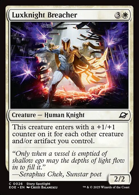 Luxknight Breacher (Edge of Eternities)