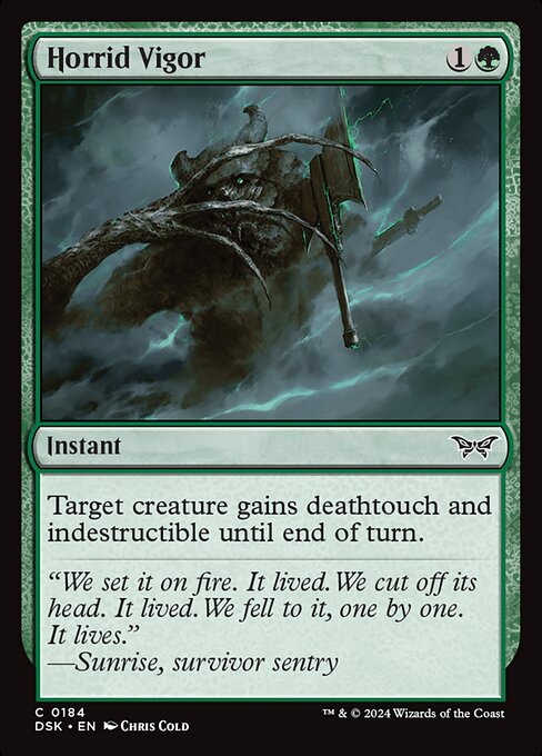 Horrid Vigor (Duskmourn: House of Horror)