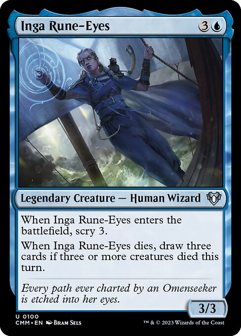 Inga Rune-Eyes (Commander Masters)