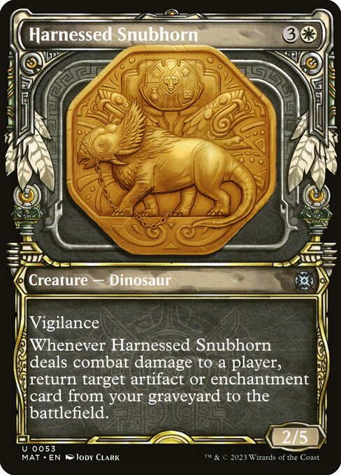 Harnessed Snubhorn (March of the Machine: The Aftermath)