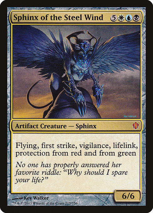 Sphinx of the Steel Wind (Commander 2013)