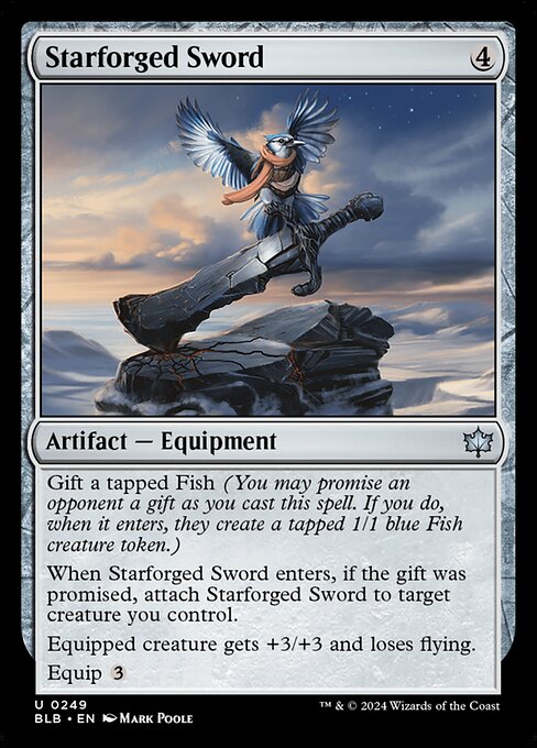 Starforged Sword (Bloomburrow)