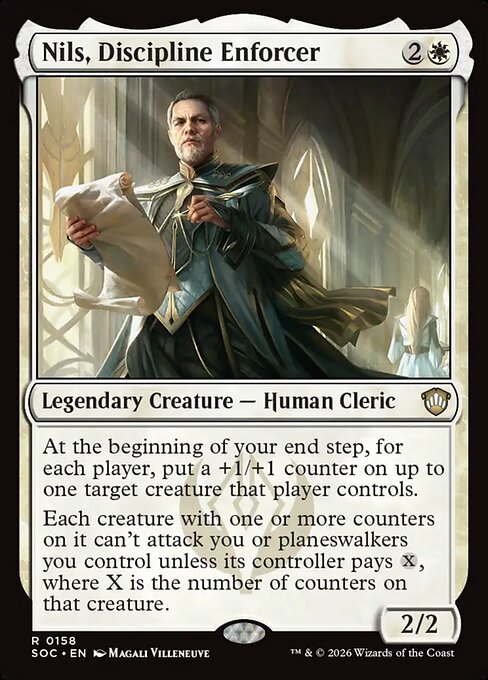 Nils, Discipline Enforcer (Secrets of Strixhaven Commander)