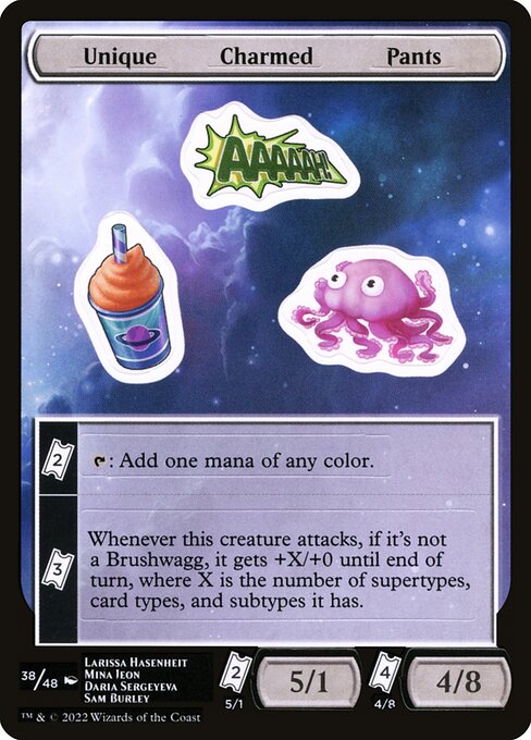 Unique Charmed Pants (Unfinity Sticker Sheets)