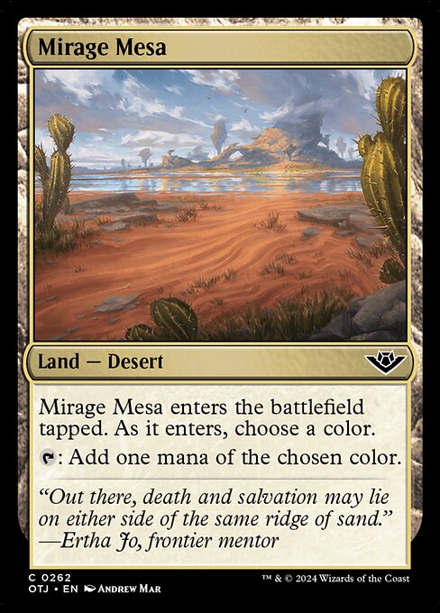 Mirage Mesa (Outlaws of Thunder Junction)