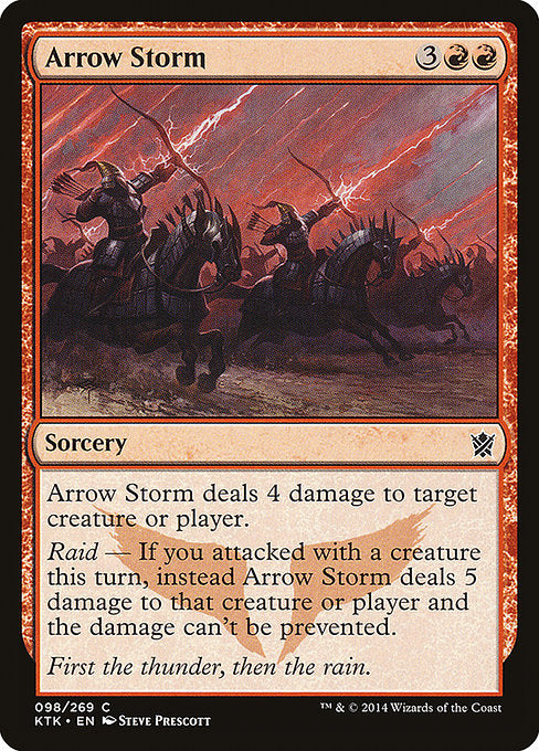 Arrow Storm (Khans of Tarkir)