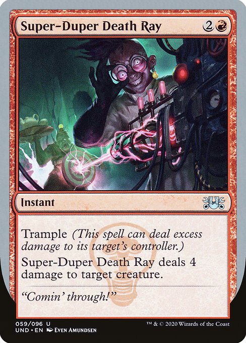 Super-Duper Death Ray (Unsanctioned)