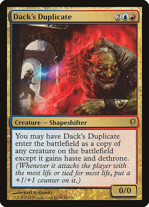 Dack's Duplicate (Conspiracy)