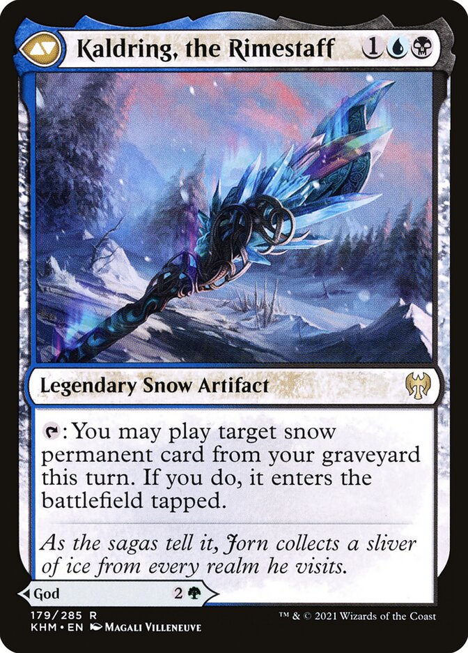 Jorn, God of Winter // Kaldring, the Rimestaff (Kaldheim)