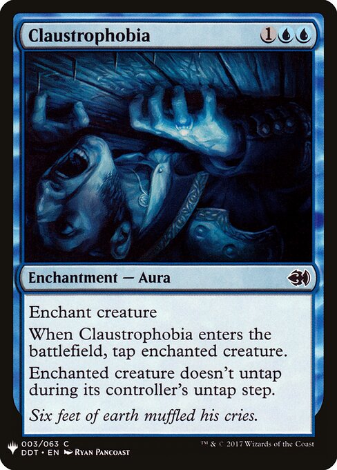 Claustrophobia (The List)