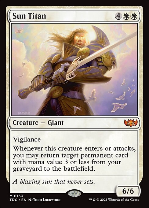 Sun Titan (Tarkir: Dragonstorm Commander)