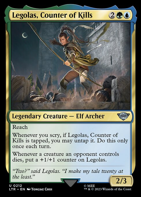 Legolas, Counter of Kills (The Lord of the Rings: Tales of Middle-earth)