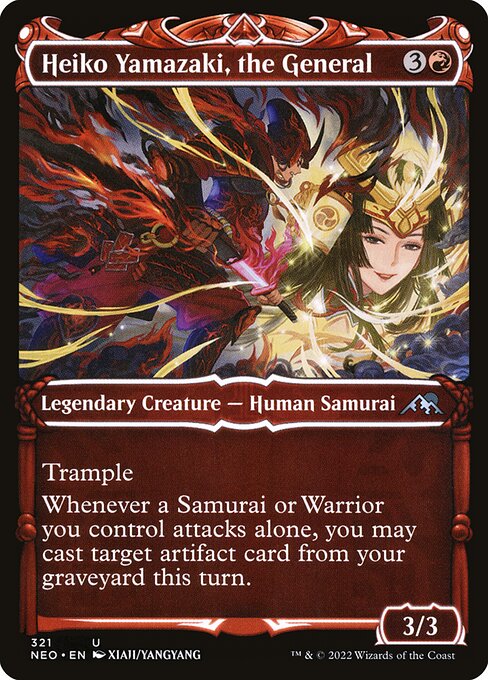 Heiko Yamazaki, the General (Kamigawa: Neon Dynasty)