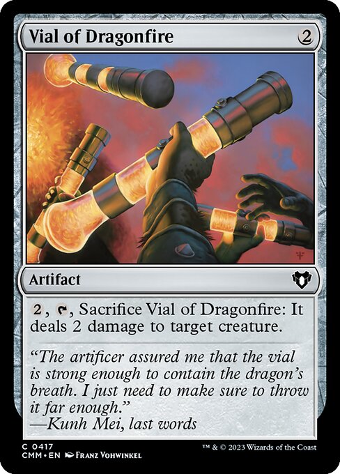 Vial of Dragonfire (Commander Masters)