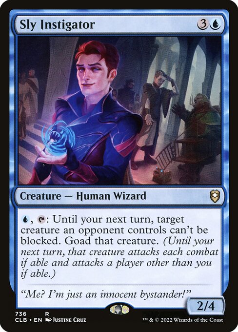 Sly Instigator (Commander Legends: Battle for Baldur's Gate)