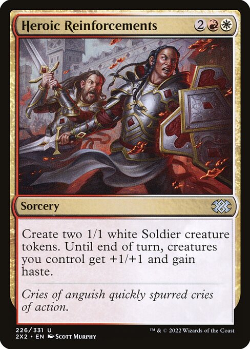 Heroic Reinforcements (Double Masters 2022)