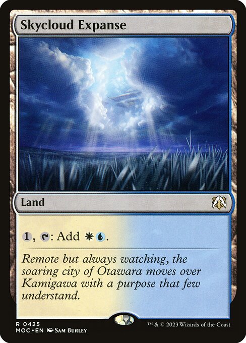 Skycloud Expanse (March of the Machine Commander)