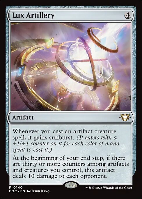 Lux Artillery (Edge of Eternities Commander)