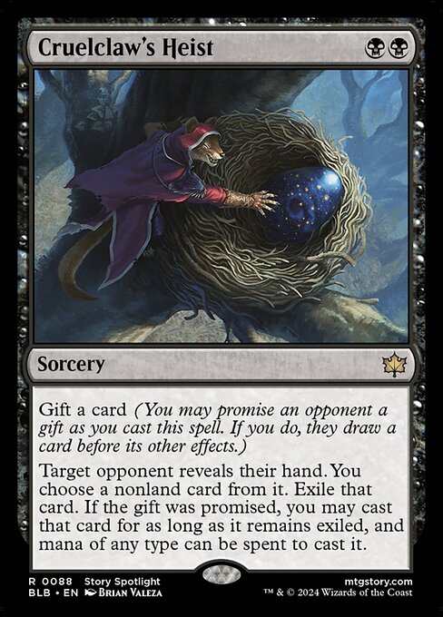 Cruelclaw's Heist (Bloomburrow)