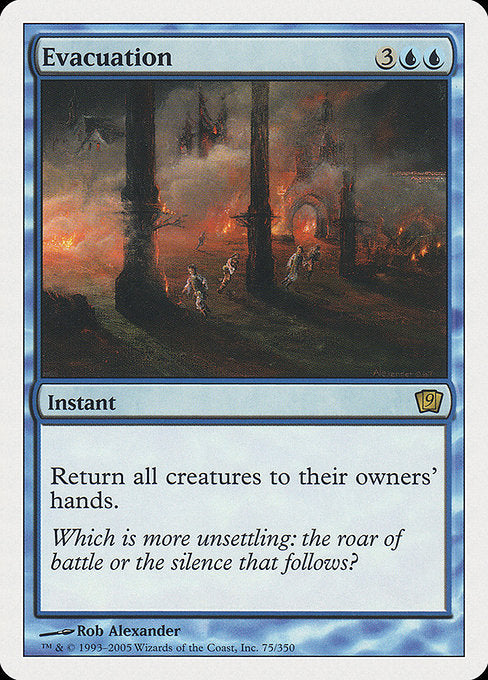 Evacuation (Ninth Edition)