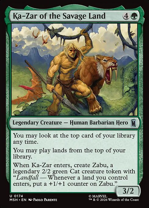 Ka-Zar of the Savage Land (Marvel Super Heroes)