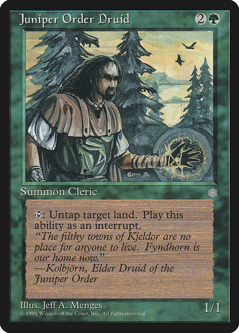 Juniper Order Druid (Ice Age)