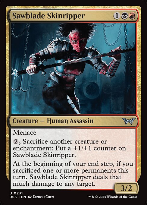 Sawblade Skinripper (Duskmourn: House of Horror)