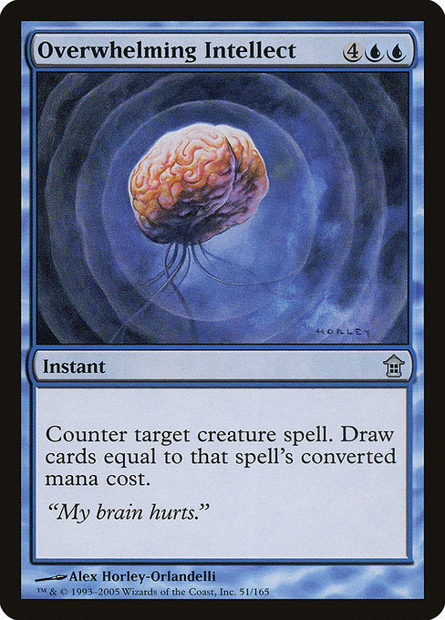 Overwhelming Intellect (Saviors of Kamigawa)
