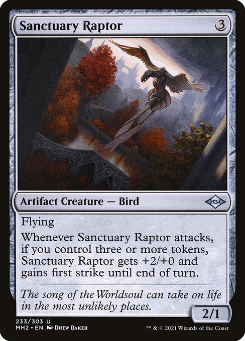 Sanctuary Raptor (Modern Horizons 2)