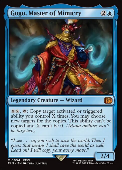 Gogo, Master of Mimicry (Final Fantasy)