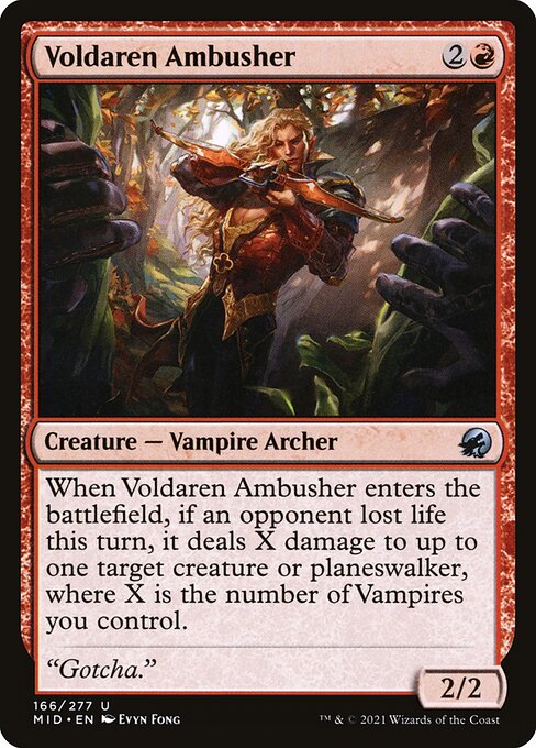 Voldaren Ambusher (Innistrad: Midnight Hunt)