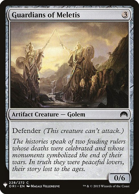 Guardians of Meletis (The List)