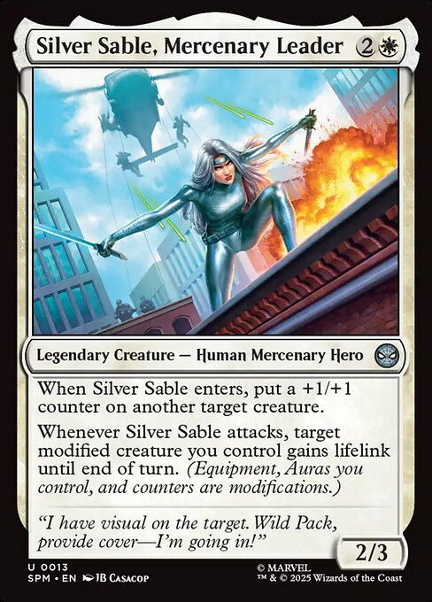 Silver Sable, Mercenary Leader (Marvel's Spider-Man)