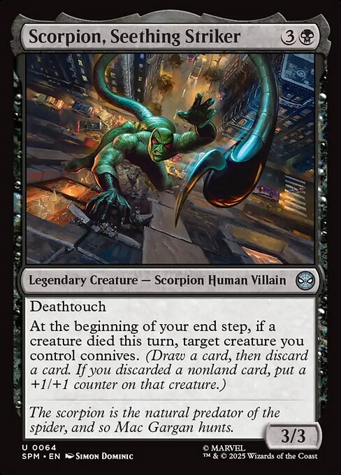 Scorpion, Seething Striker (Marvel's Spider-Man)
