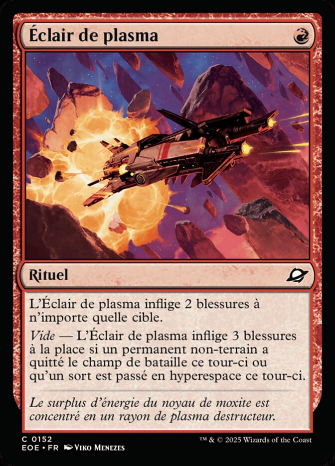 Plasma Bolt (Edge of Eternities) French