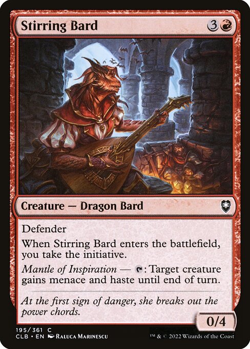 Stirring Bard (Commander Legends: Battle for Baldur's Gate)