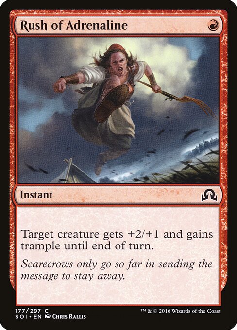 Rush of Adrenaline (Shadows over Innistrad)
