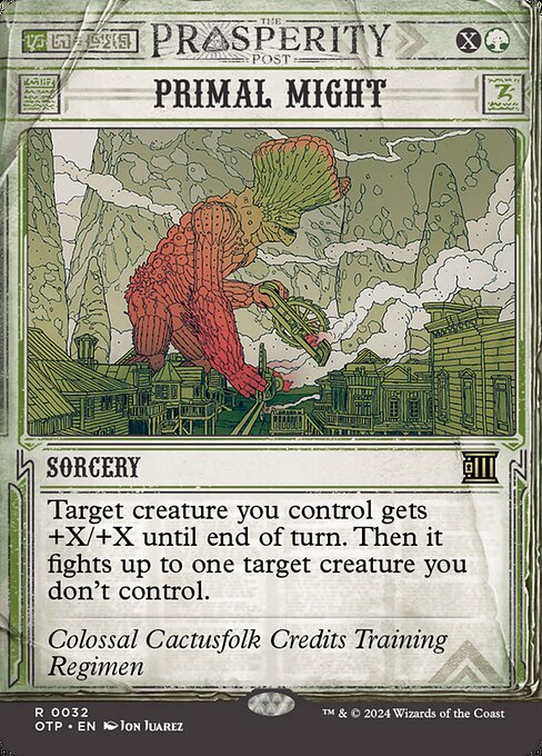 Primal Might (Breaking News)