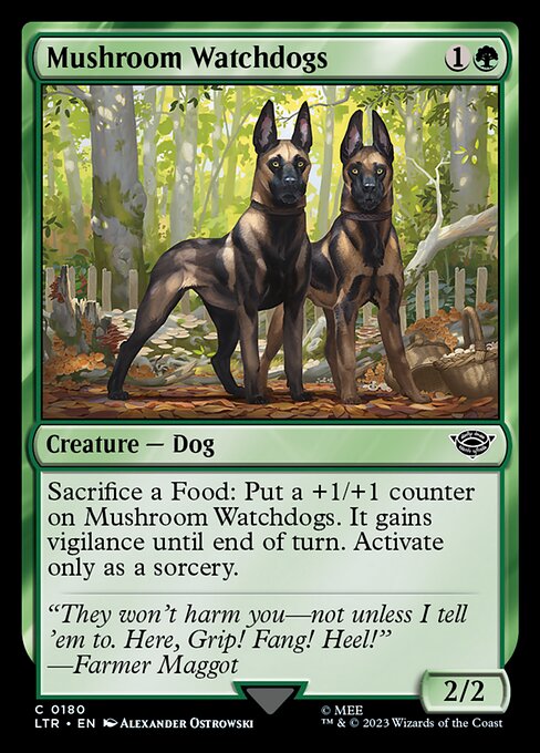 Mushroom Watchdogs (The Lord of the Rings: Tales of Middle-earth)