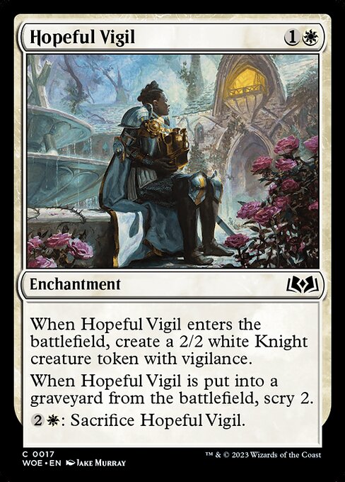 Hopeful Vigil (Wilds of Eldraine)