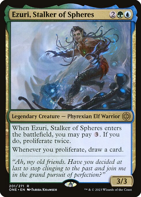 Ezuri, Stalker of Spheres (Phyrexia: All Will Be One)