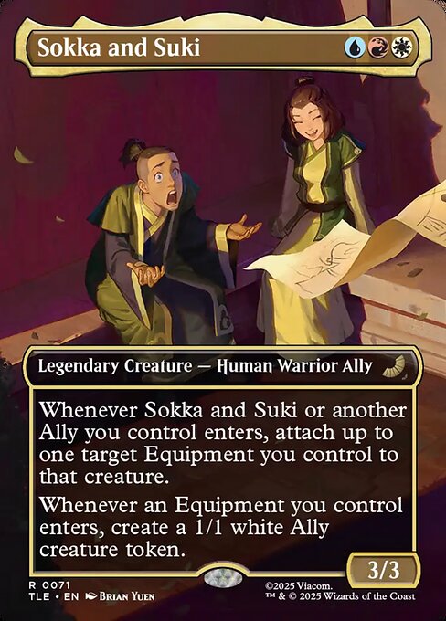 Sokka and Suki (Avatar: The Last Airbender Eternal)