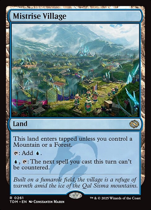 Mistrise Village (Tarkir: Dragonstorm)