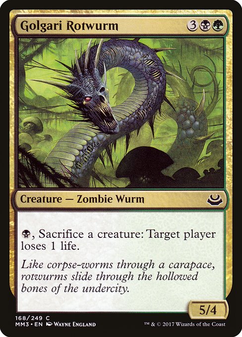 Golgari Rotwurm (Modern Masters 2017)