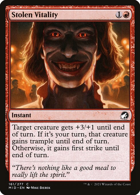 Stolen Vitality (Innistrad: Midnight Hunt)