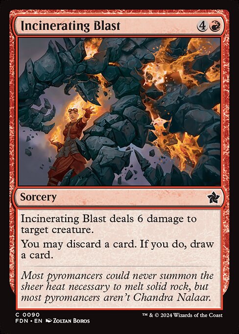 Incinerating Blast (Foundations)