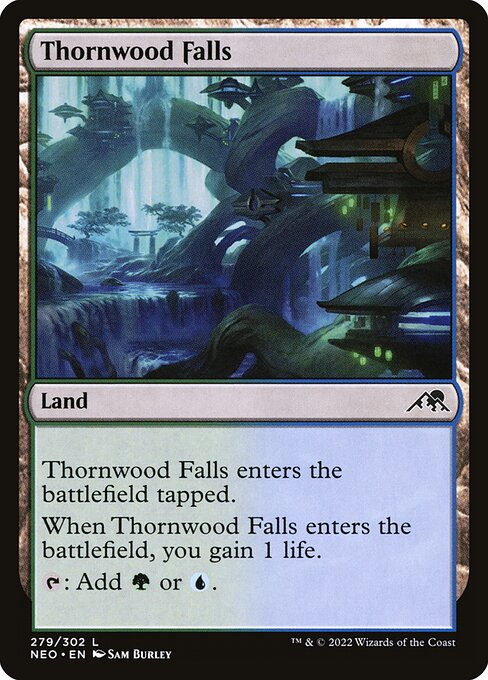 Thornwood Falls (Kamigawa: Neon Dynasty)