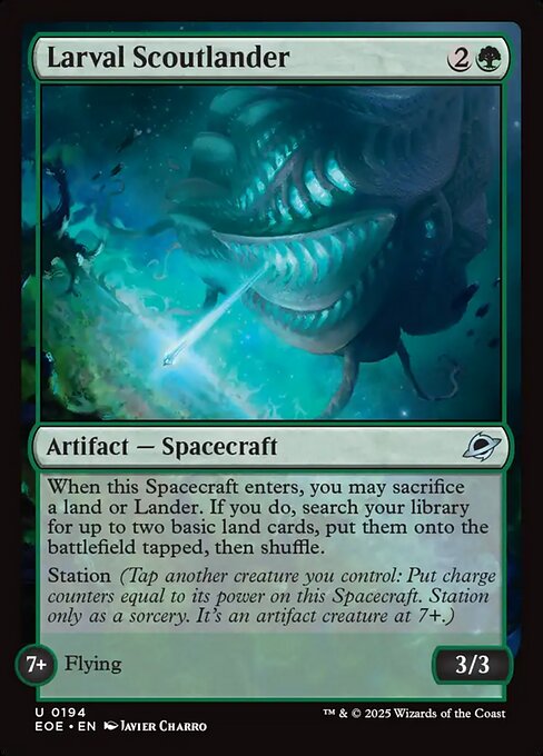 Larval Scoutlander (Edge of Eternities)
